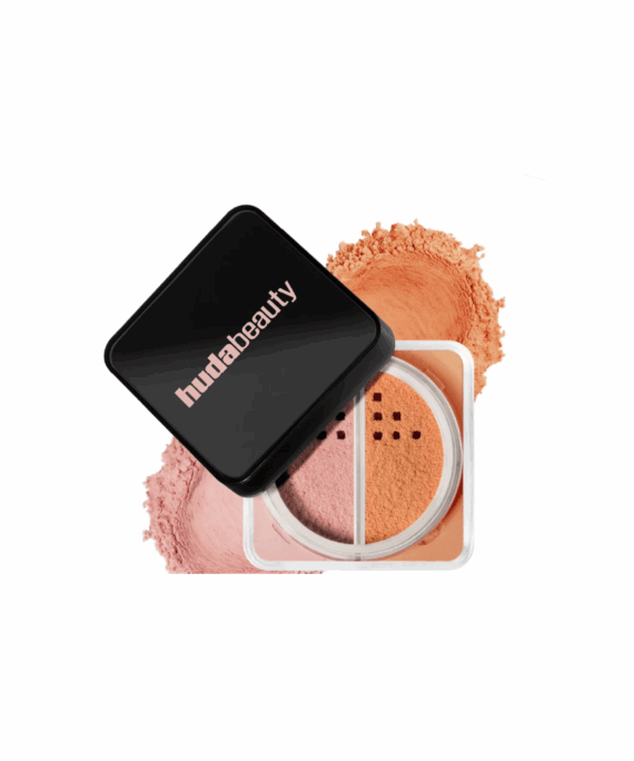 HUDA BEAUTY двойная пудра pink pumpkin