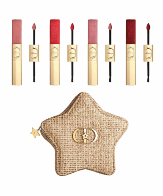 DIOR набор помад liquid sequin duo