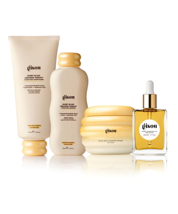 GISOU набор по уходу за волосами в 4 шага