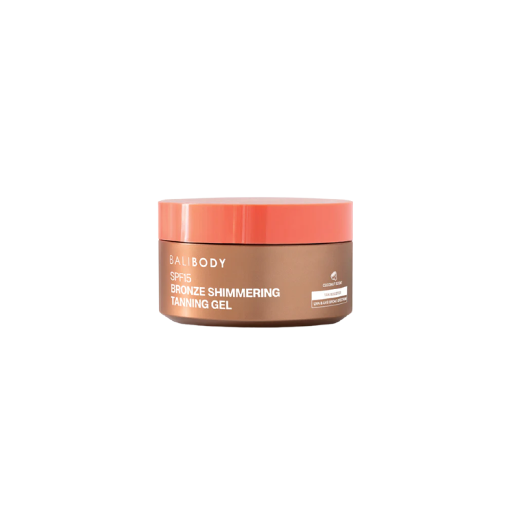 BALI BODY шиммерный гель для загара SPF15